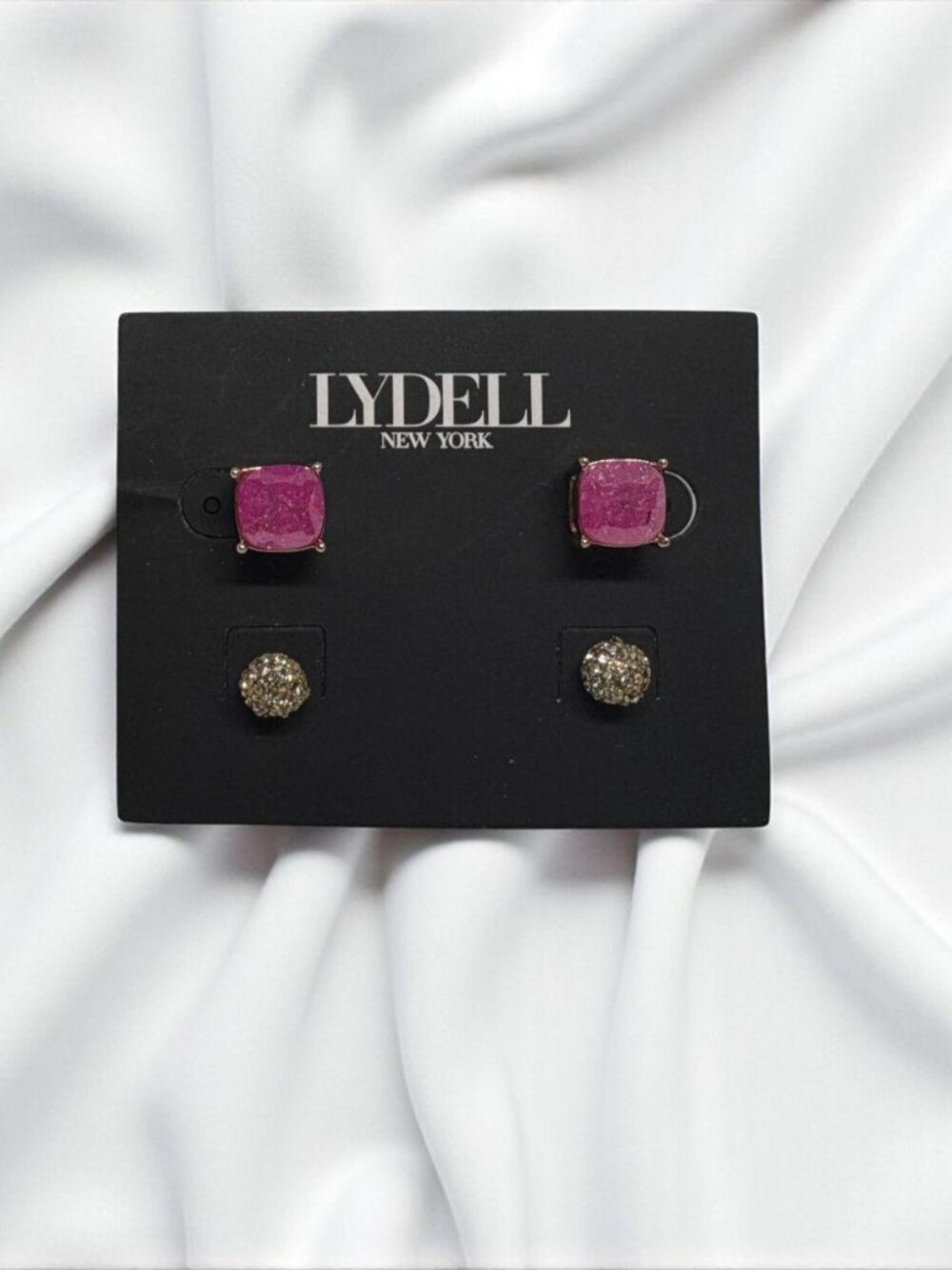 Set of Two Pairs of Earrings from Lydell New York